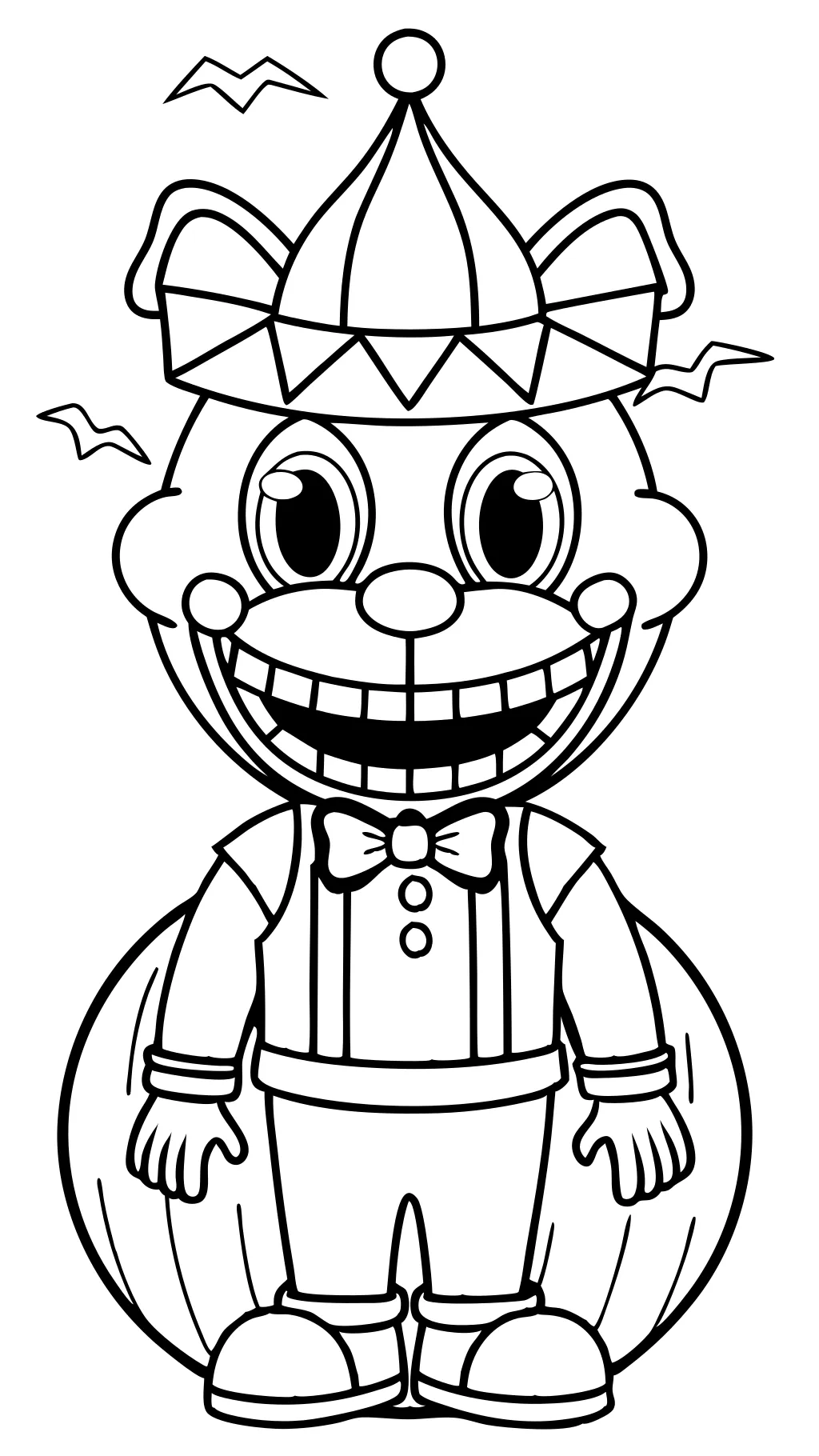 fnaf printable coloring pages